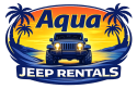 Aqua Jeep Rentals Logo